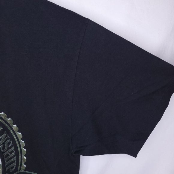 Vintage Christian T Shirt Mens Large Black Big Print Ephesians 2:10 - Picture 5 of 10